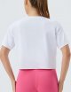 Women's Workout Cropped Loose Yoga Running T-Shirt